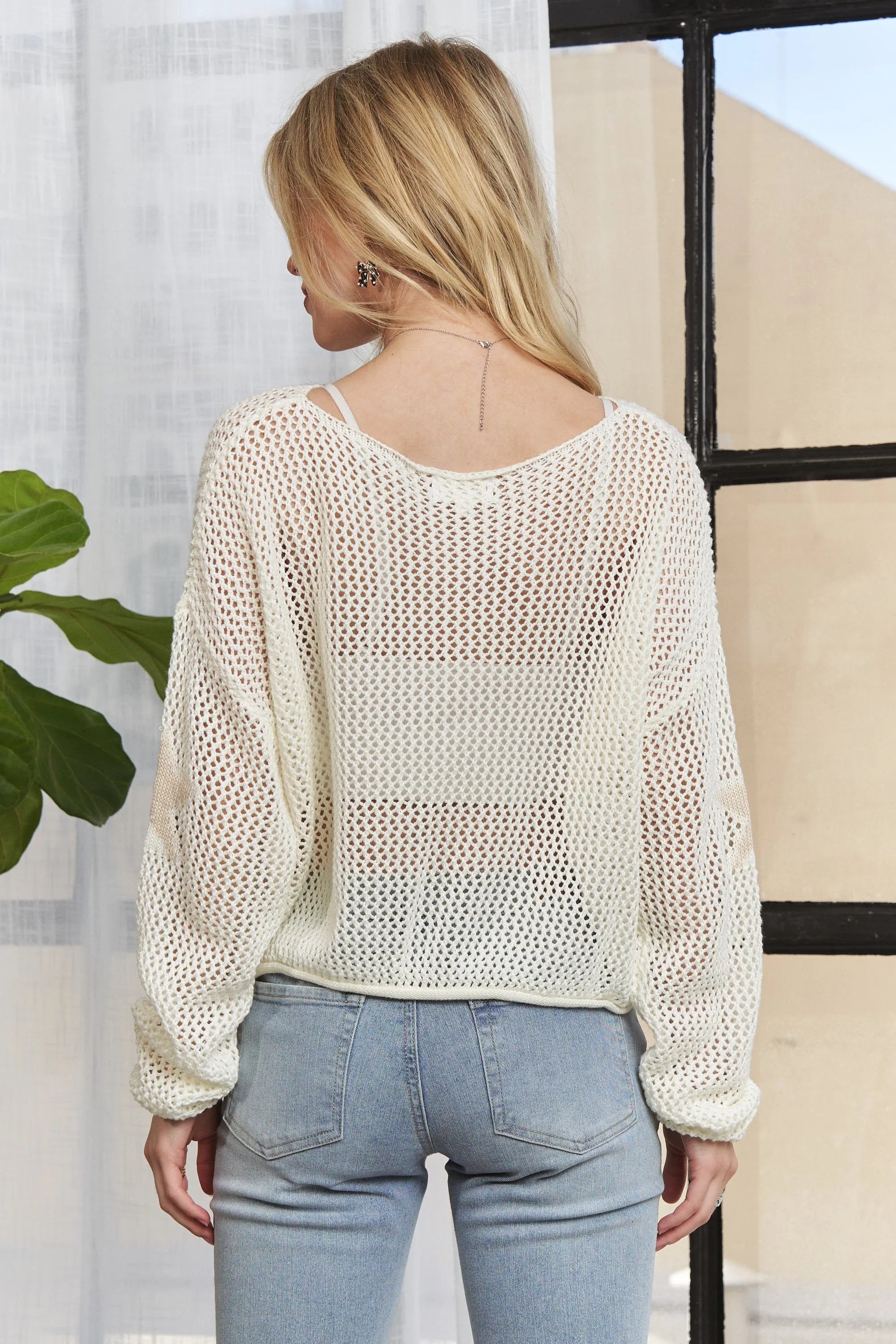 Lightweight Loose Knit Sweater