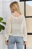 Lightweight Loose Knit Sweater