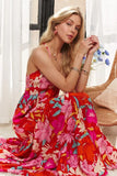 Floral Tiered Maxi Cami Dress