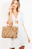Intricate Braided Wheels Handbag