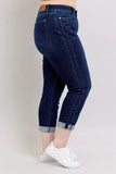 Full Size High Waist Boyfriend Jeans Plus Size