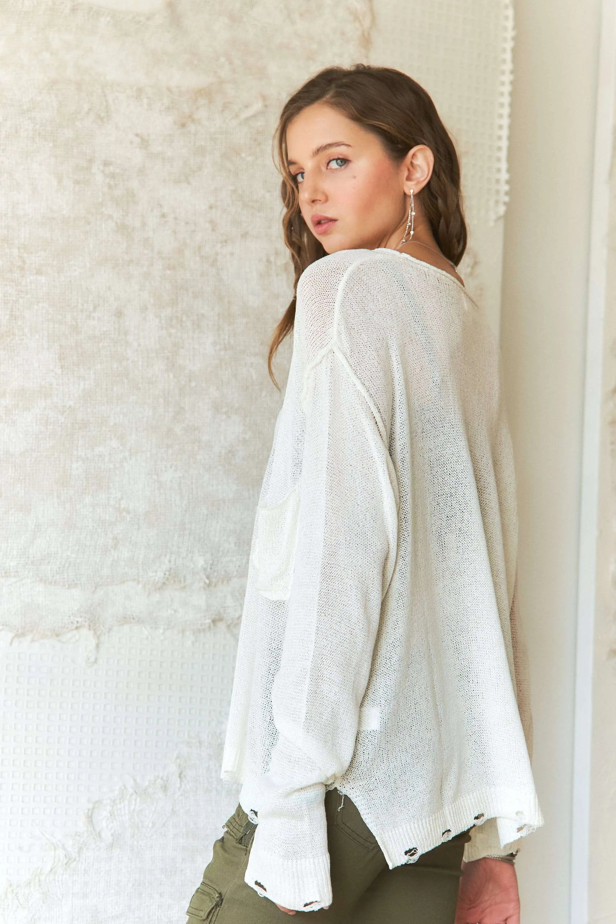 Vintage Edge Lightweight Sweater