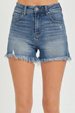High Rise Side Slit Shorts