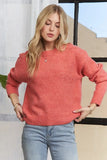 Soft Comfy Round Neck Sweater