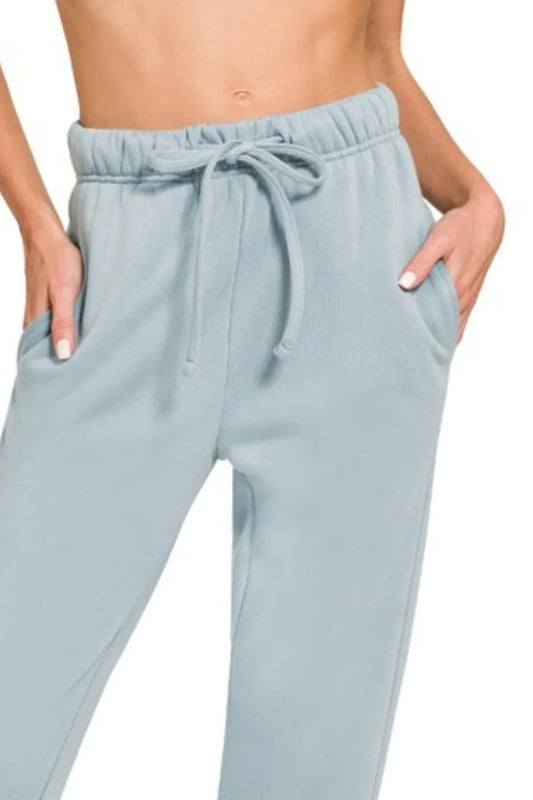 Fleece Jogger Sweatpants With Pockets