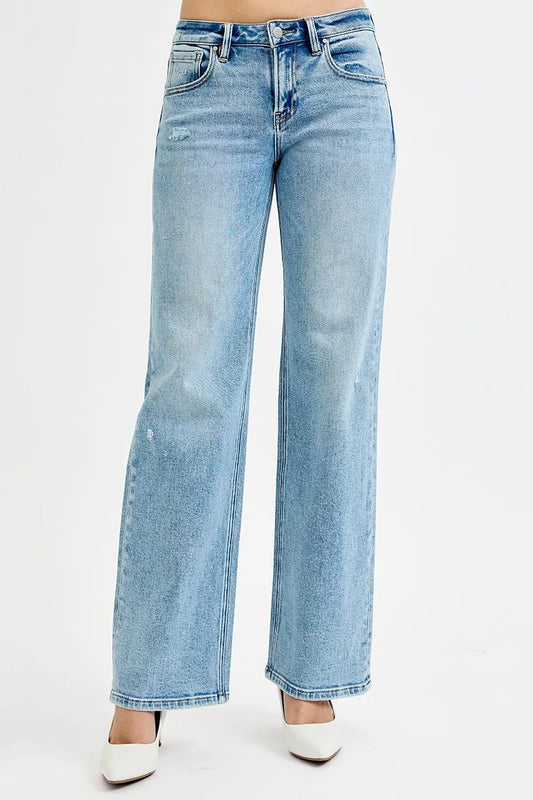 High-Rise Wide Leg Vintage Flare Jeans