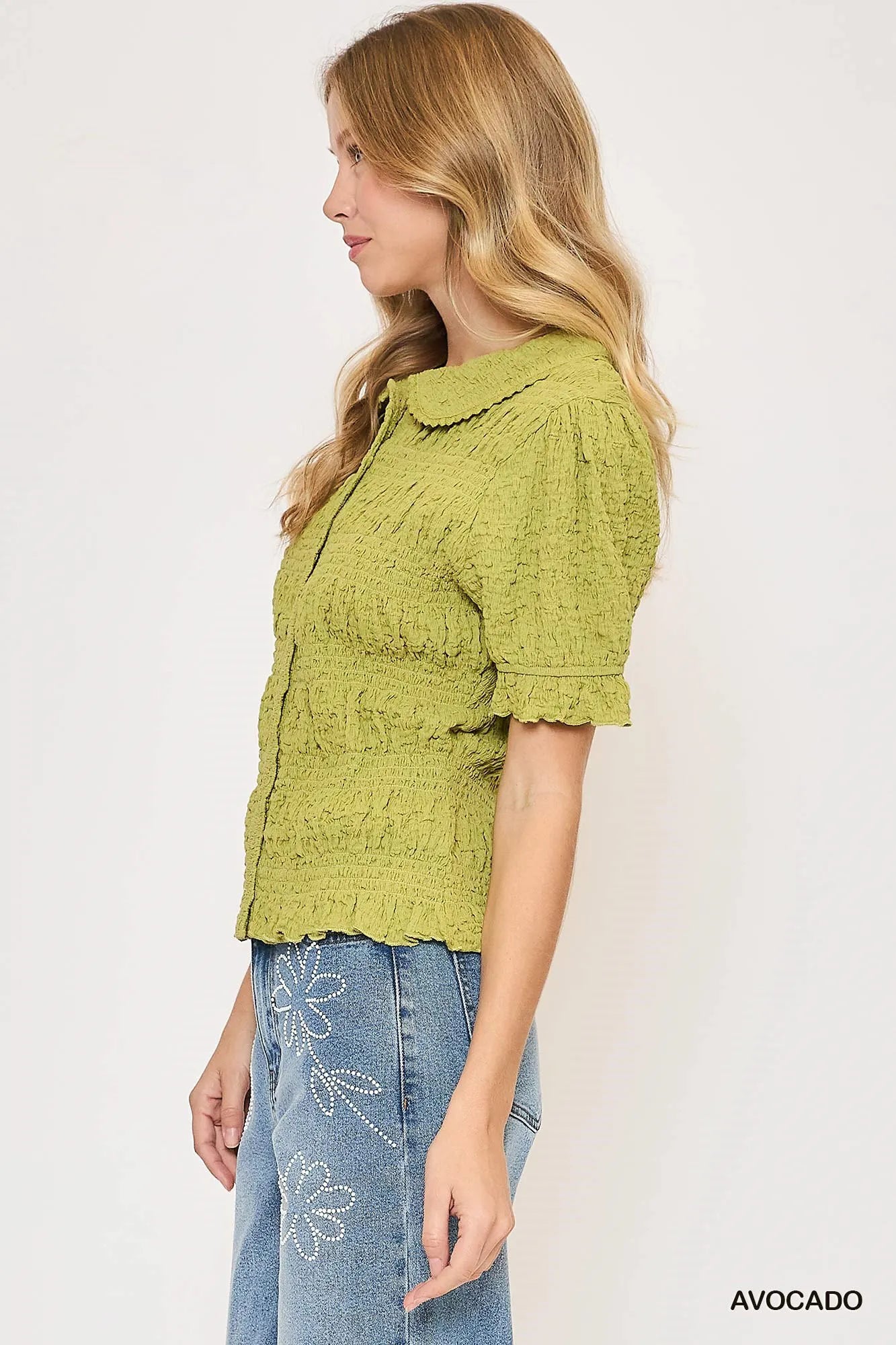Vintage-Inspired Button-Up Shirt