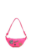 Color Patch Croissant Bag