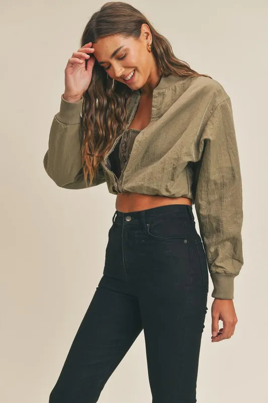 Long Sleeve Two Way Jacket