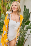 Textured Ribbon Tie Shoulder One Piece Swimsuit