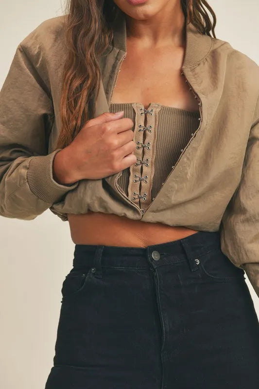 Long Sleeve Two Way Jacket