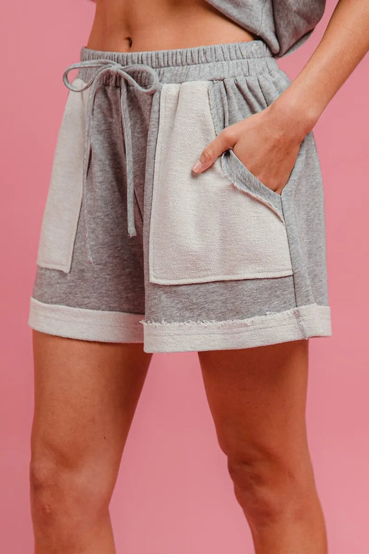 Cozy French Terry Shorts with Handy Side Pocket