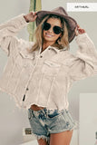 Retro-Treated Corduroy Jacket