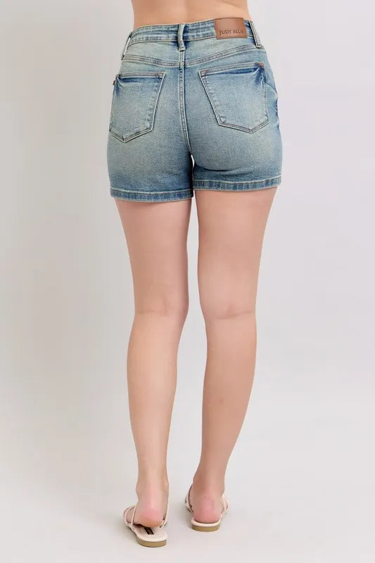 V-Front Vintage Wash Shorts