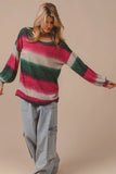 Dynamic Gradient Stripe Knit Cami Top