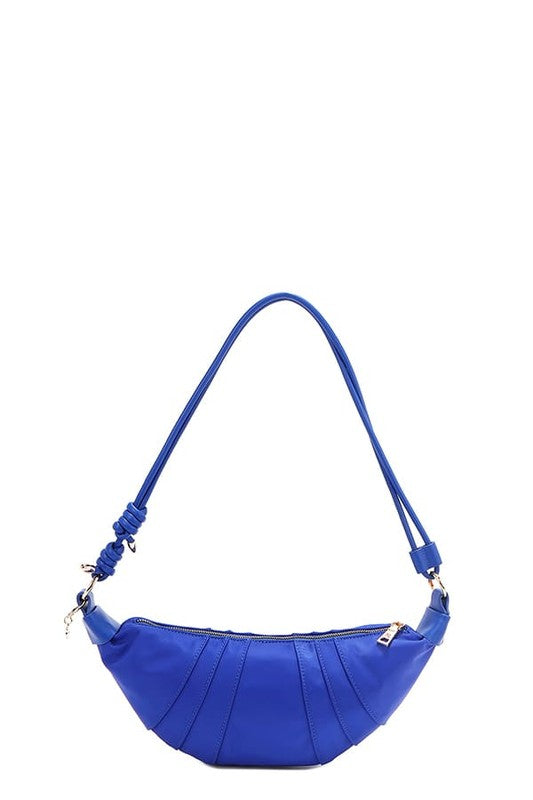Color Patch Croissant Bag