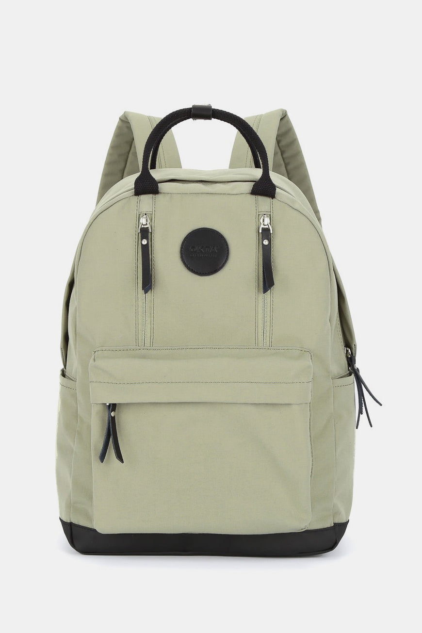 Waterproof Backpack Bag with Multilayer Pockets - Khaki