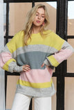 Stripe Round Neck Sweater
