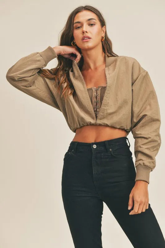 Long Sleeve Two Way Jacket