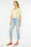 Trendy Mid Rise Relaxed Fit Boyfriend Jeans