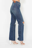 Full Size Classic Ripped Knee Vintage Jeans