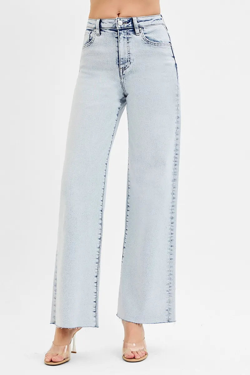 Elevated High-Waist Relaxed Jeans