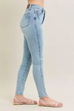 Full Size Mr Tummy Control High-Waisted Stretch Skinny Jeans
