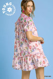 Whimsical Tiered Ruffle Babydoll Dress