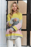 Stripe Round Neck Sweater