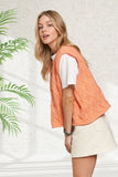 Lightweight Sweater Boxy Vest Top