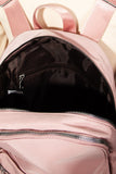Adjustable Strap Nylon Backpack Bag with Side Pockets