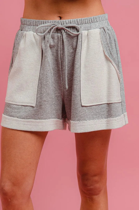 Cozy French Terry Shorts with Handy Side Pocket