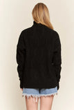 Braid Diamond Pattern Sweater