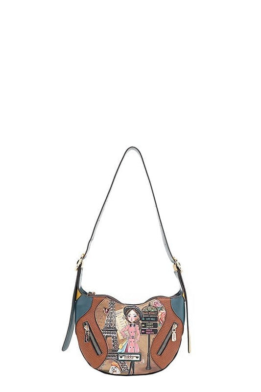 Eco-Leather Saddle Bag