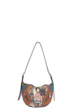 Eco-Leather Saddle Bag