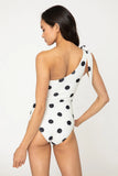 Cream Black Dot