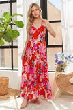 Floral Tiered Maxi Cami Dress