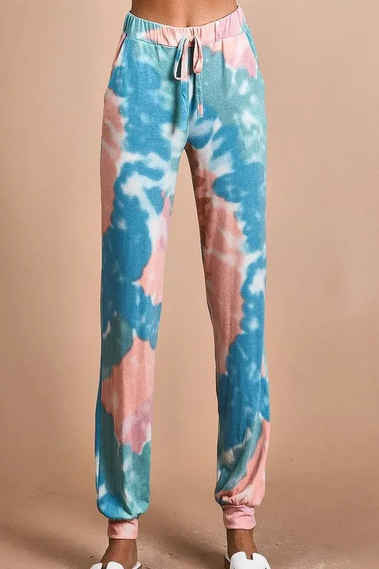 Tie Dye French Terry Jogger Pants