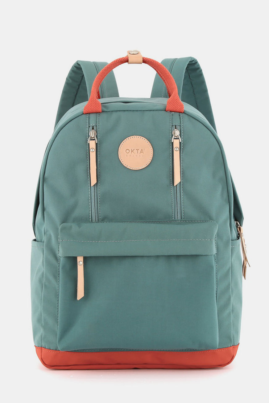 Waterproof Backpack Bag with Multilayer Pockets - Yellow