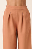 Mittoshop Inverted Pleat Detail Wide Leg Pants