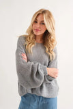 Sequined Light Weight Pullover Sweater