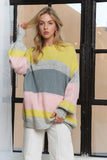 Stripe Round Neck Sweater