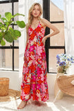 Floral Tiered Maxi Cami Dress