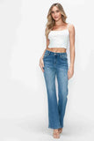 Mid Rise Vintage Charm Stretch Bootcut Jeans