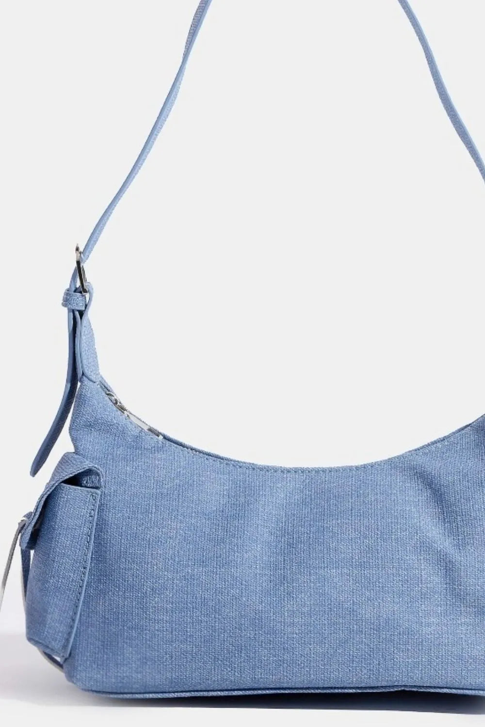 Chic Curve Double Pocket Handbag
