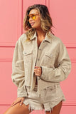 Retro-Treated Corduroy Jacket