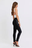 Curvy Fit High-Waisted Faux Leather Jeans