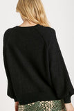 Full Size Round Neck Long Sleeve Sweater Plus Size