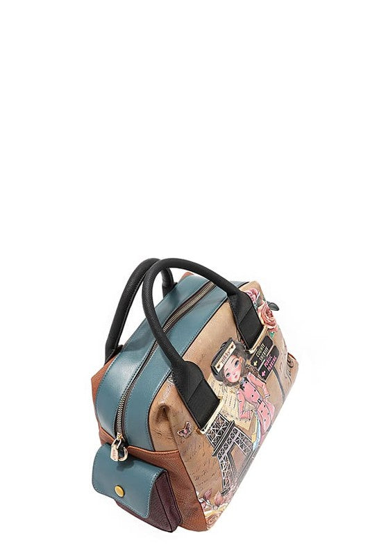Eco-Leather Boston Bag