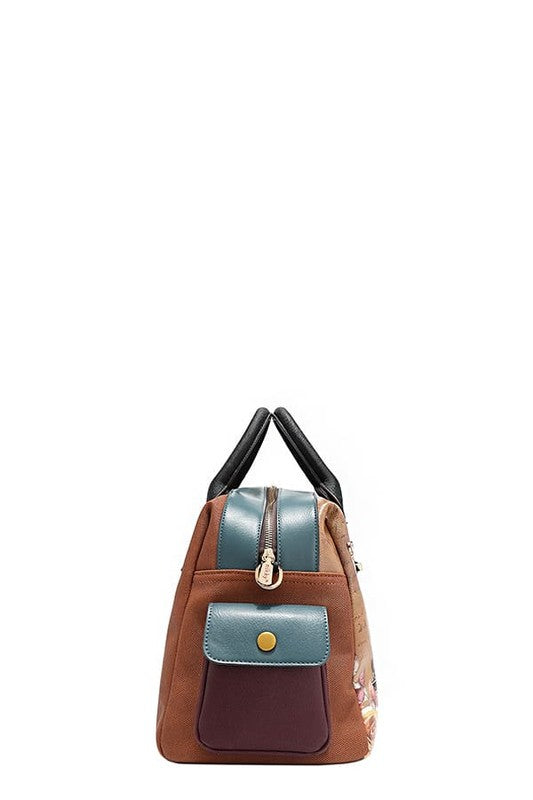 Eco-Leather Boston Bag